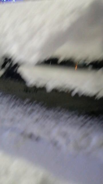 Надуло немного.