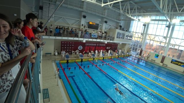 161125 100м вс Коноваленко Катя 2014 4д 1м39сек 2юн