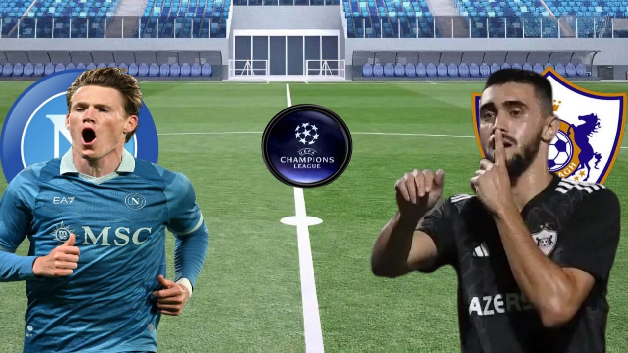 ФУТБОЛ ЛИГА ЧЕМПИОНОВ.  НАПОЛИ - КАРАБАХ.  ТЕКСТОВАЯ ОНЛАЙН ТРАНСЛЯЦИЯ.