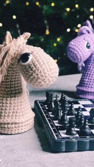 ХОД КОНЕМ 😁 Свяжем???