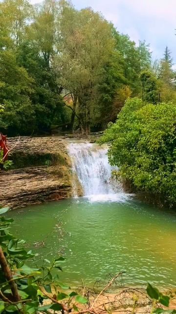 Малый Барьяльский водопад  #Абхазия #Сухум #Travel #Waterfall #MountainsLovers #Trip