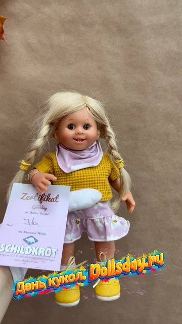 День кукол. Dollsday.ru  Schildkröt Müller-Wichtel - Вихтели от "Шильдкрёт". Обзор. Ida (Ида)