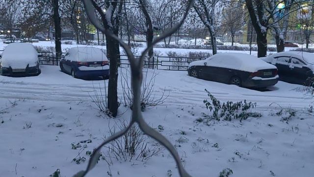 Снега навалило!