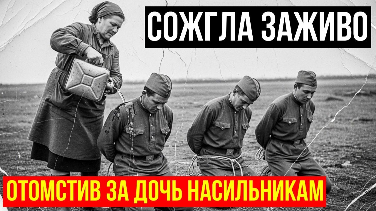 МАТЬ, КОТОРАЯ СЖЕГЛА НАСИЛЬНИКОВ ДОЧЕРИ ЗАЖИВО