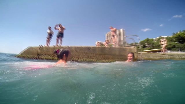 Это Лето Нам дарит праздник Немного поныряем Кореиз Крым 2025