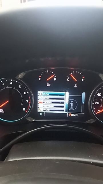 Русификация Шеврале малибу