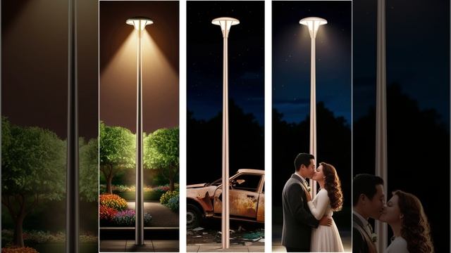 свет трех фонарей