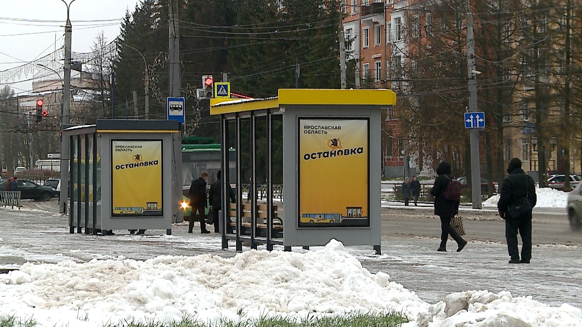 (Рыбинск-40) ОБНОВЛЕНИЕ ОСТАНОВОЧНЫХ ПАВИЛЬОНОВ