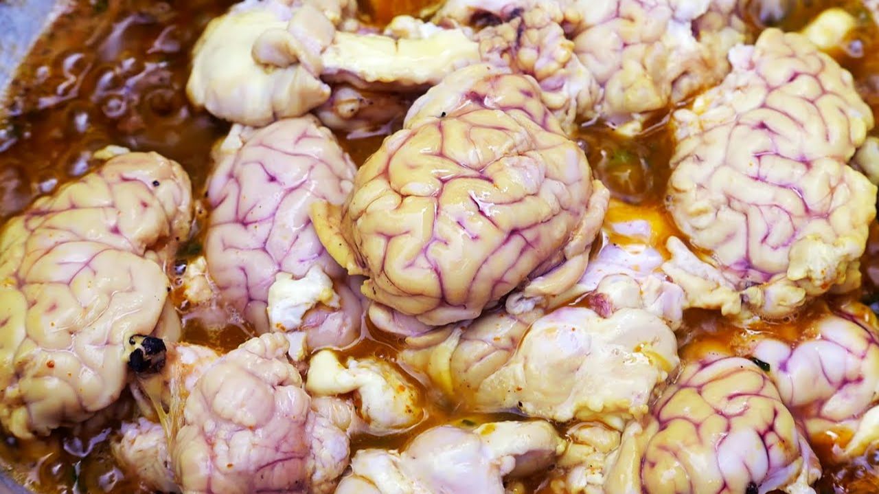 Козьи Мозги Карри Раджастхан Индия