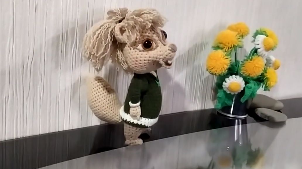 Бурундучок Элеонора из _Элвин и бурундуки_, ч.3. Chipmunk Eleanor from Alvin and the Chipmunks, р.3.