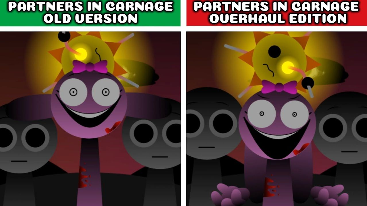 SPRUNKI: PARTNERS IN CARNAGE! ⚔️ СТАРАЯ ВЕРСИЯ VS OVERHAUL — КТО ЗАЖЖЁТ СИЛЬНЕЕ? 🎧🔥👑
