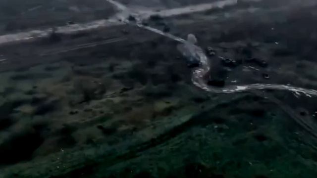 Вся дорога из Мирнограда усеяна техникой ВСУ