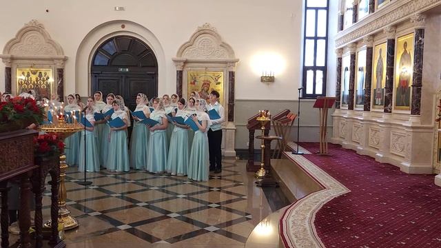 "Милость мира" - мужской хор Георгиевского храма под управлением Евгения Атауллова