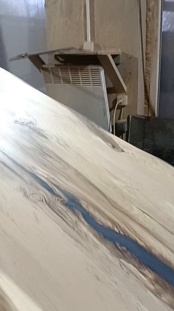 Процесс изготовление угловой барной стойки из слэба бука