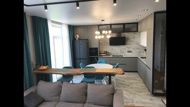 Барная стойка длинная. Натуральное дерево карагач.