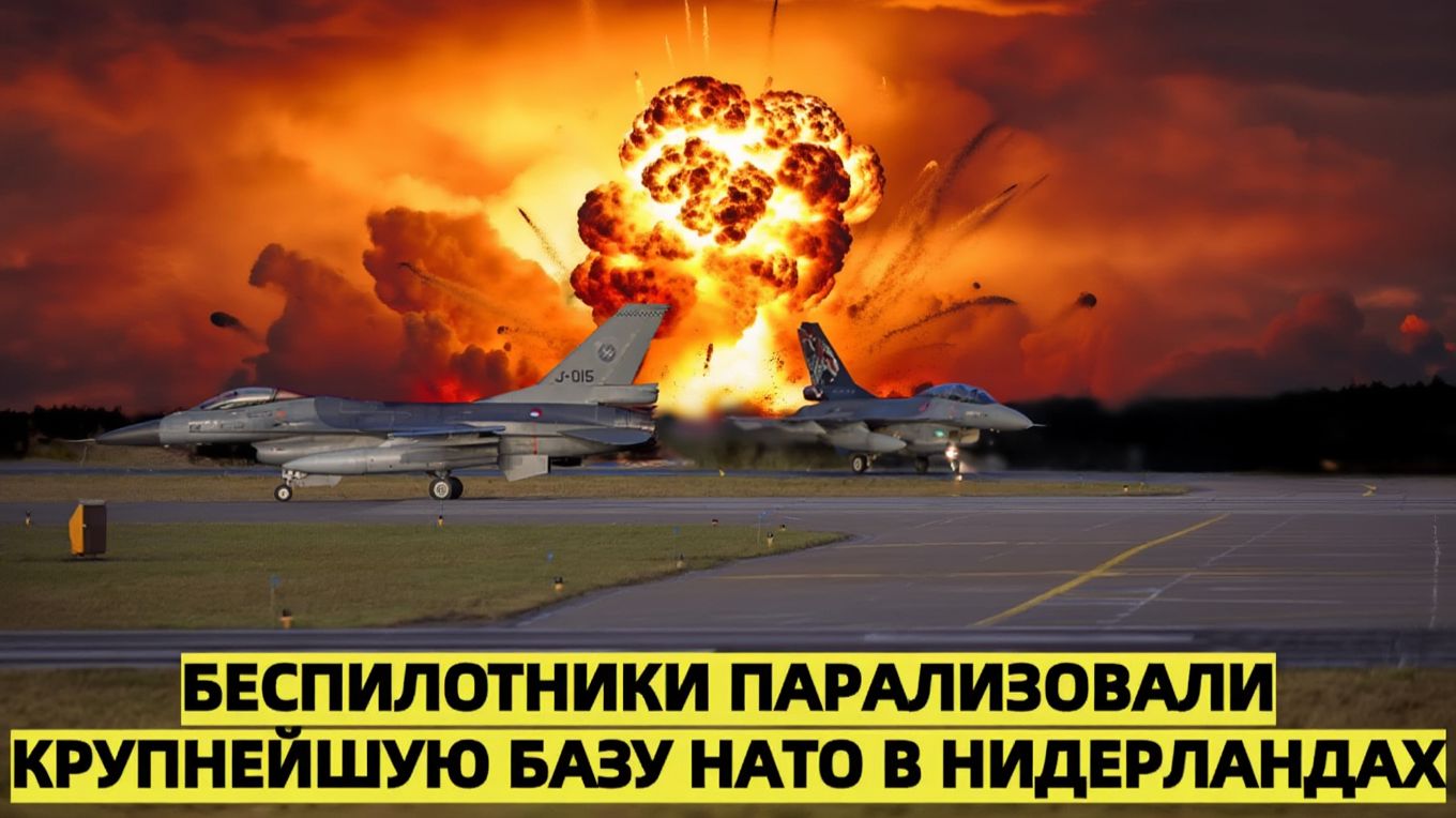 Нидерланды в шоке беспилотники прошли над базой с американскими B61