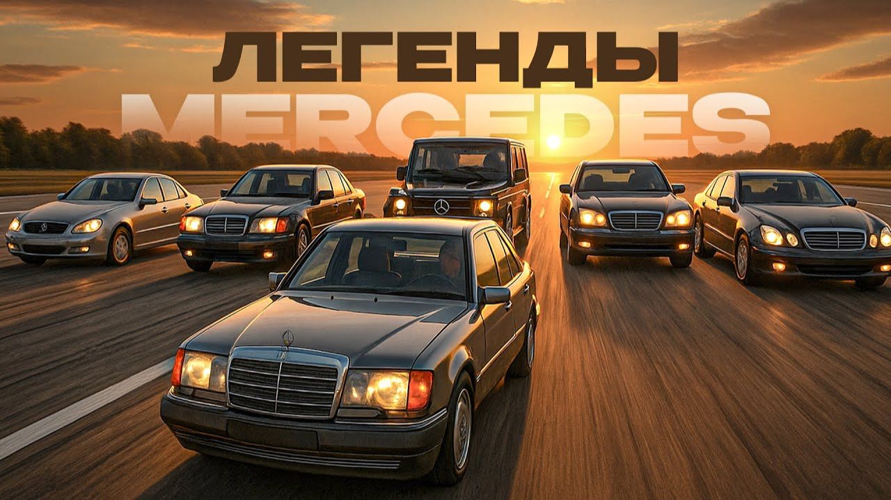 Мерседесы, которые не убить: легенды, проверенные десятилетиями!