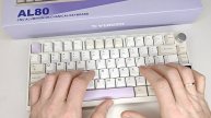 Обзор клавиатуры YUNZII AL80 Алюминиевый корпус и LCD дисплей