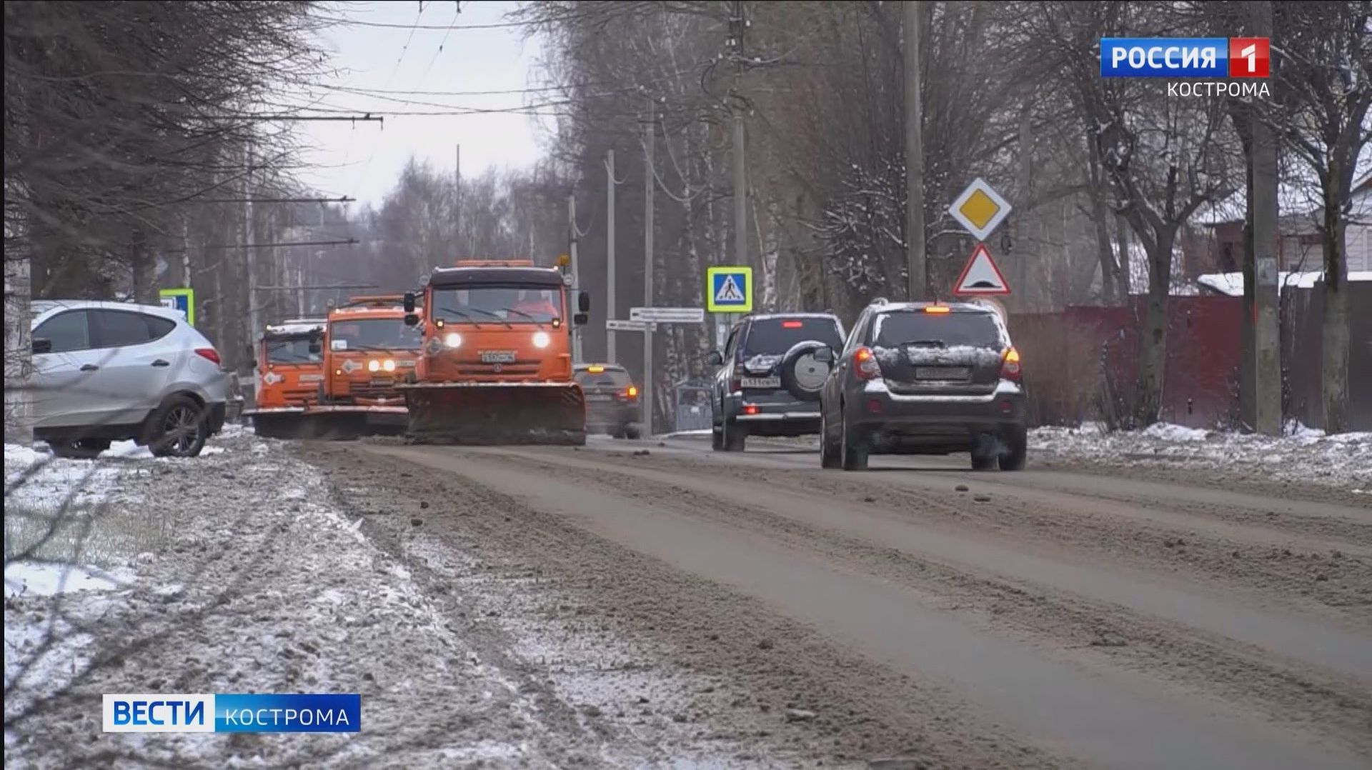 Непогода не застала костромских дорожников врасплох