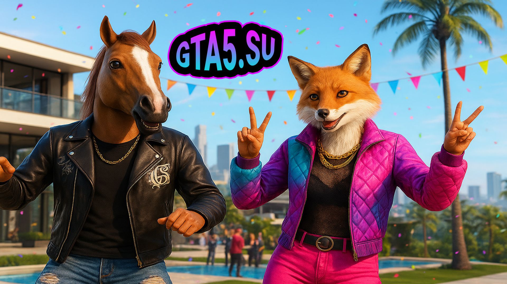 GTA 5 с онлайном доступна для праздничной игры до выхода ГТА 6