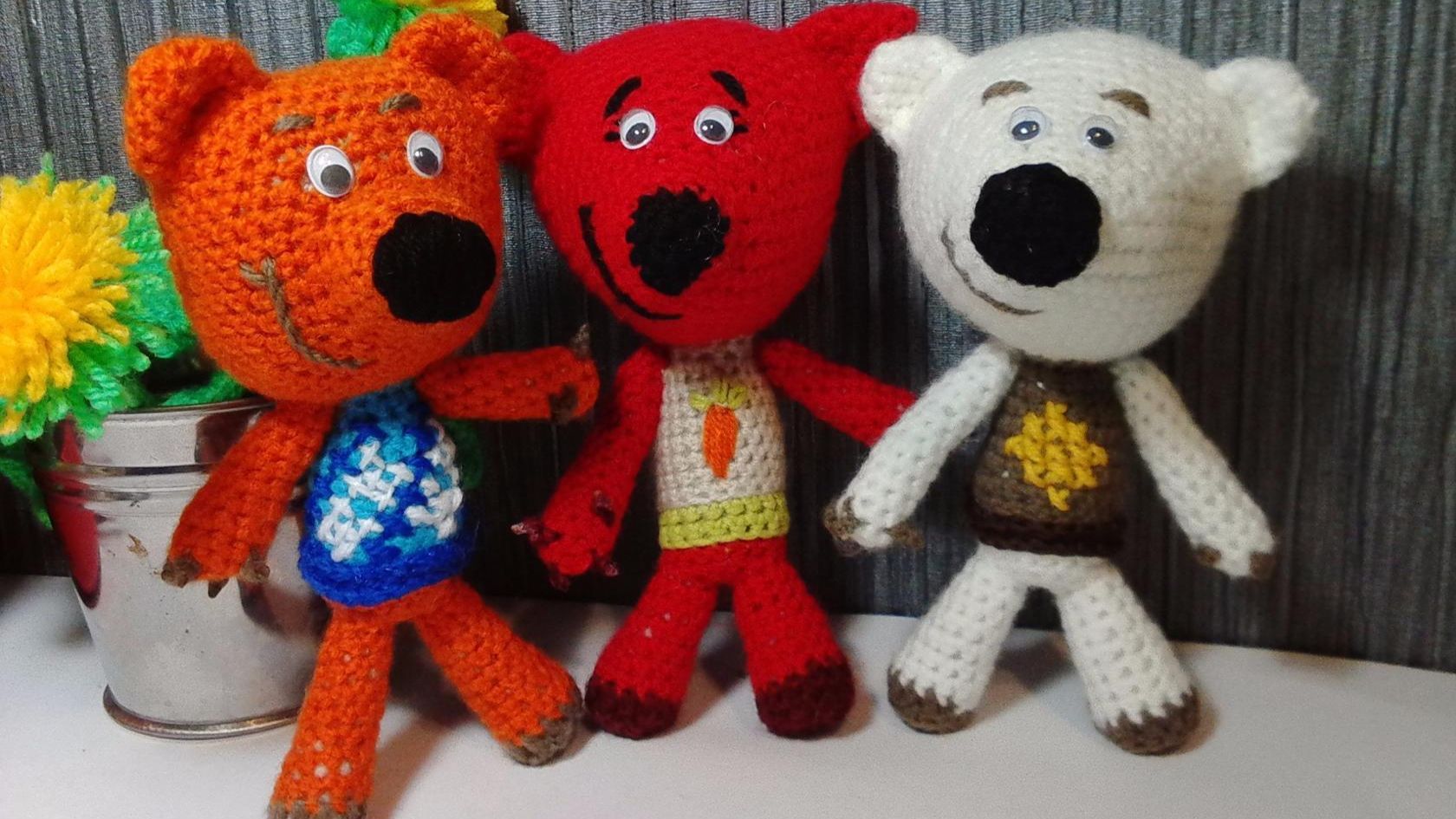 Мимимишки Цыпа, ч.2. Mimimishki Tsypa, p.2.  Мастер класс вязания крючком.