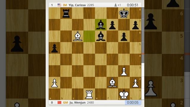 СЕНСАЦИЯ на чемпионате мира по блицу среди женщин, Чемпионка США обыгрывает Чемпионку Мира