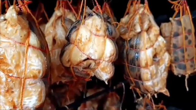 Зубатка стейк горячего копчения