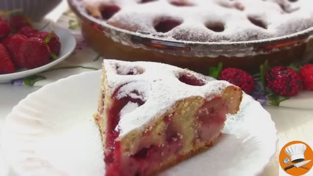 Ягодный пирог