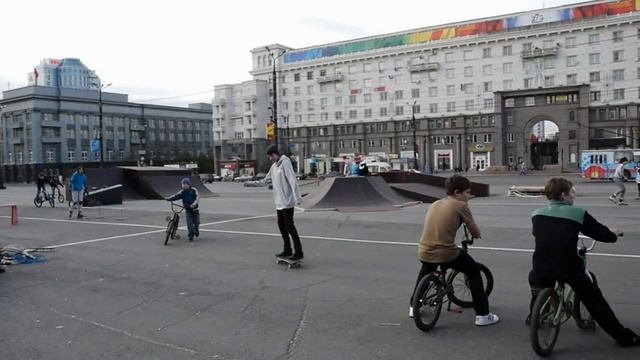 Площадь Ленина в Челябинске.