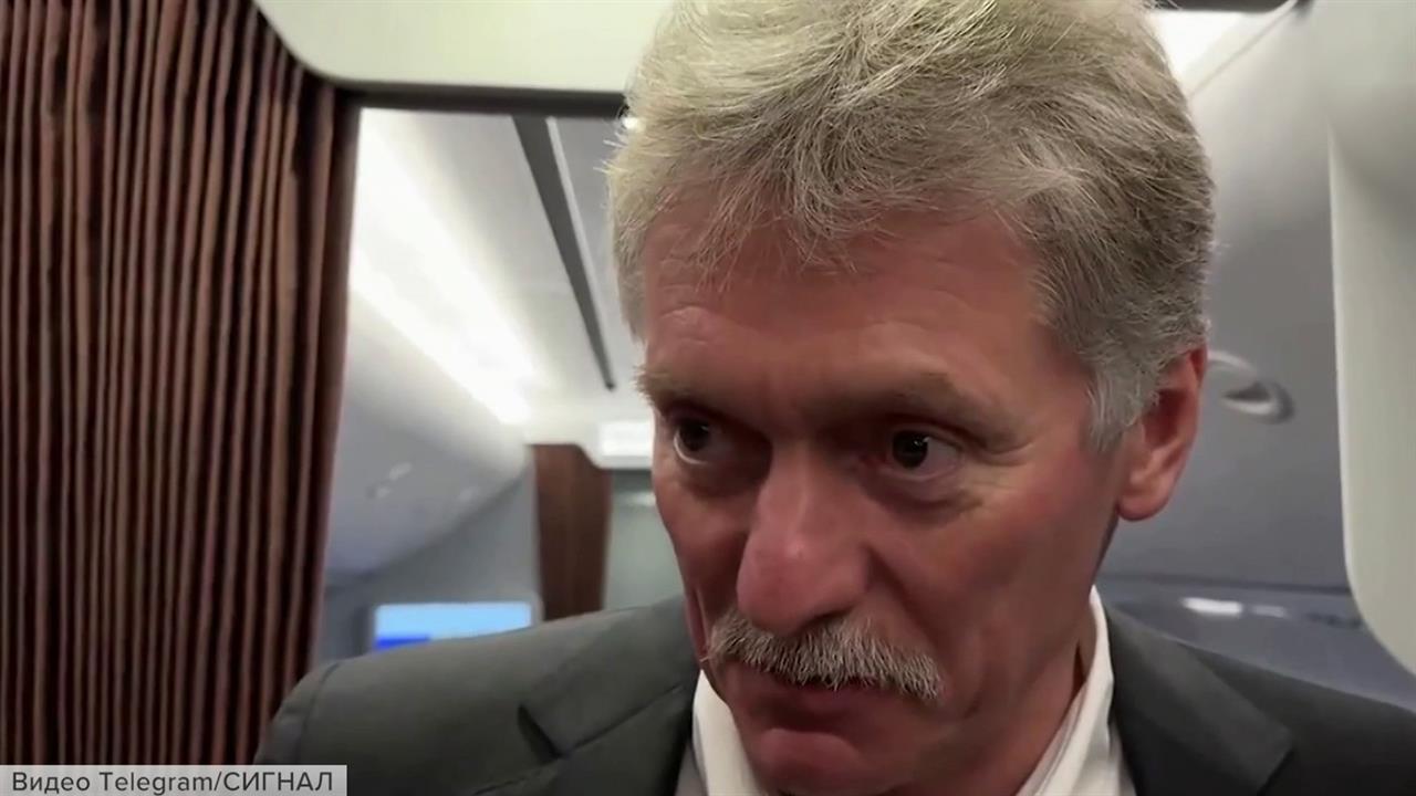 Дмитрий Песков назвал информационной вакханалией ситуацию вокруг мирного плана США