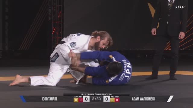 4F Adam Wardzinski vs. Igor Tanabe - Heavyweight IBJJF Crown