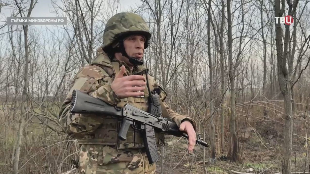 Минобороны показало кадры освобождения населенных пунктов Тихое и Отрадное