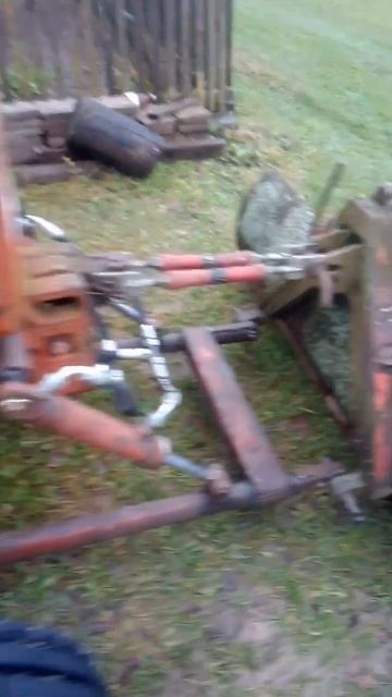 Трактор🚜 Т-25 самодельный отвал