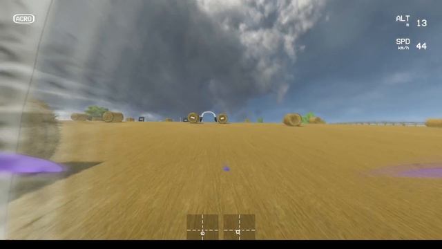 Liftoff - straw bale - 01 Field day