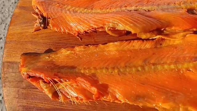 Хребты Лосося холодного копчения