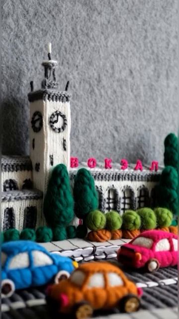 Вязаные игрушки мульт