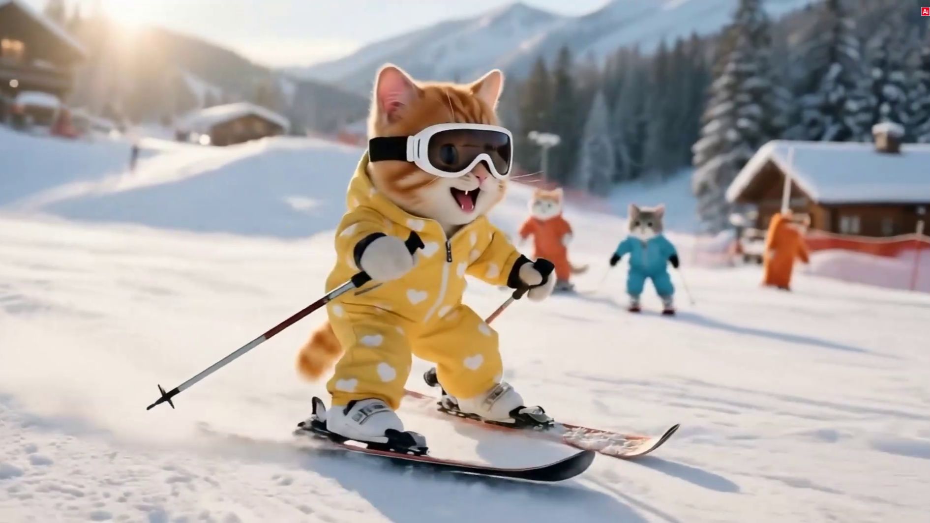 Котики и Зима