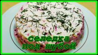 нежная СЕЛЕДКА ПОД ШУБОЙ С ЯБЛОКОМ