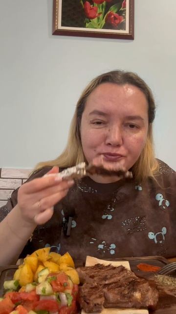 Антрекот из говядины 😋#вкусно#еда