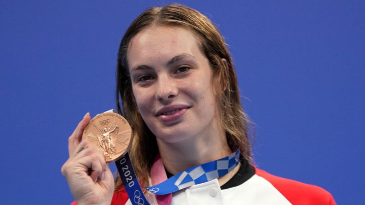 Олимпийскую чемпионку по плаванию из Канады Олексяк отстранили на два года