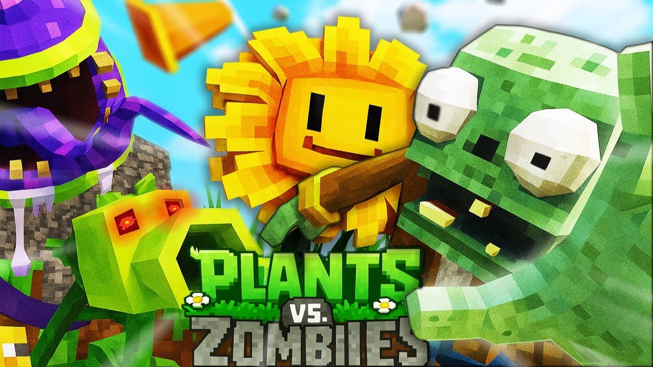 Я Создал РЕАЛЬНЫЙ Plants vs. Zombies в Майнкрафт