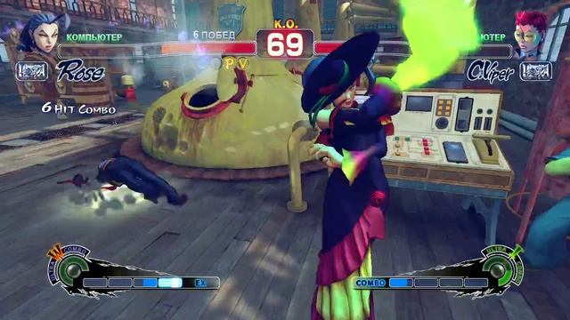 Ultra Street Fighter IV Rose VS C.Viper