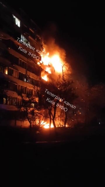 Ночной фейерверк в Киеве!