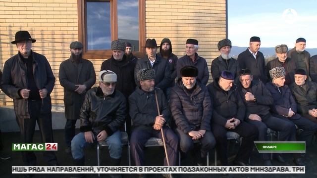 В селении Яндаре Ингушетии после реконструкции открылось кладбище