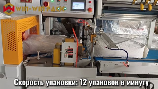 Автоматическая машина для запечатывания и усадки плёнки WIN-WIN PACK | 12 упаковок/мин