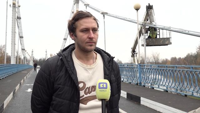 Даманский мост в Ярославле украсила умная архитектурная подсветка