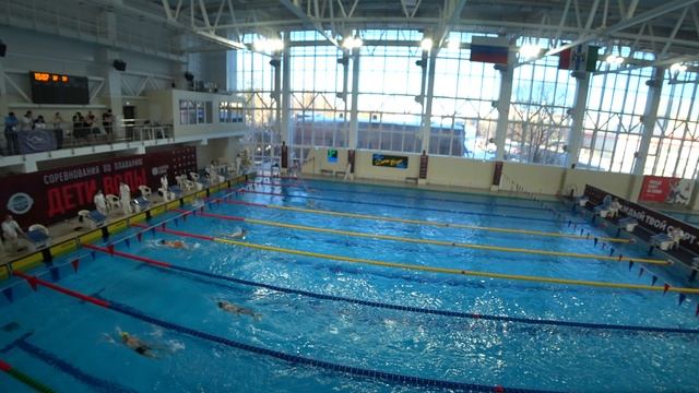 161125 100м комплекс Ахобадзе Алексей 2012 4д 1м17сек III р-д