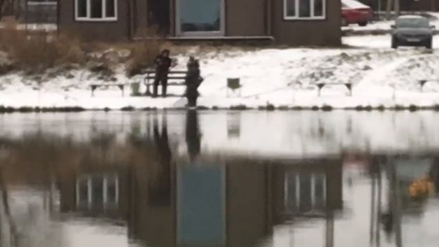 поимка форели