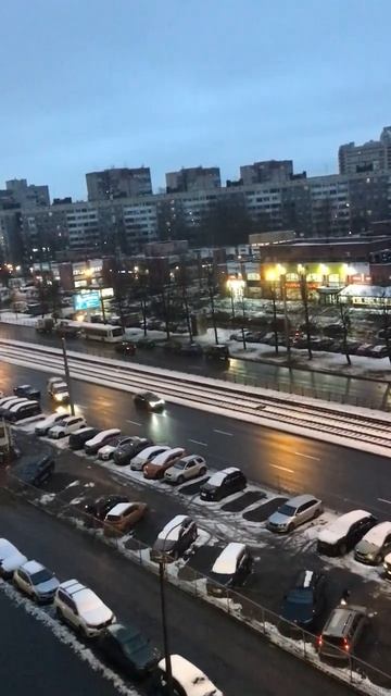 Санкт-Петербург. 25.11.2025. Проспект Энгельса. С добрым утром!