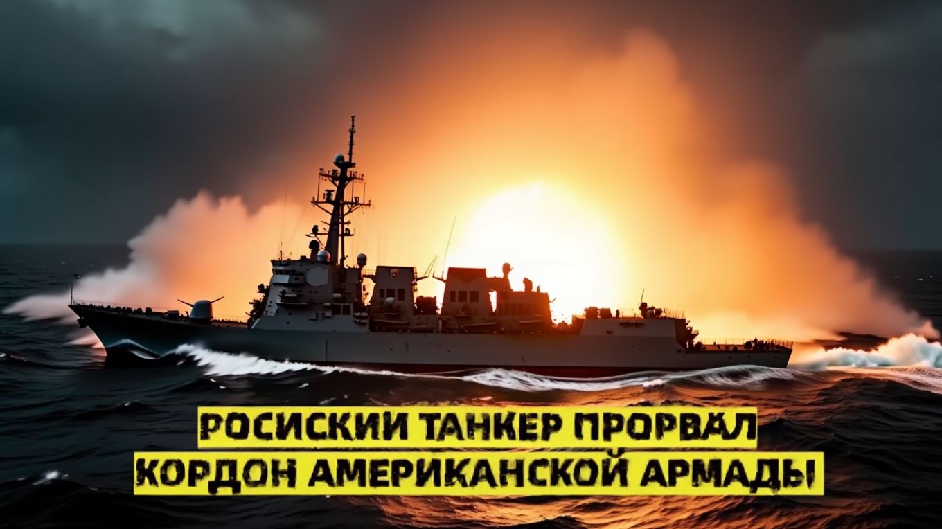 Росискии танкер прорвал кордон американской армады и достиг Венесуэлы